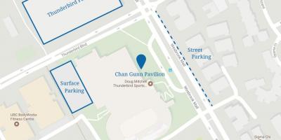 वैंकूवर नि: शुल्क पार्किंग का नक्शा